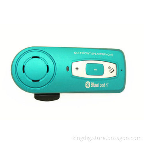 New Design Sun Visor Handsfree Bluetooth Car Kit with Li-Polymer Battery, Mute Function
